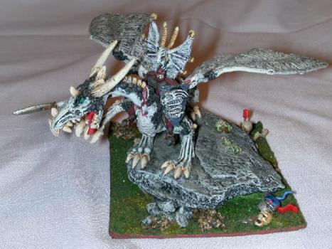 Blood Dragon Vampire on Zombie Dragon by kholt