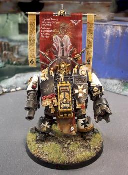 Black Templar Dreadnought by Sonny
