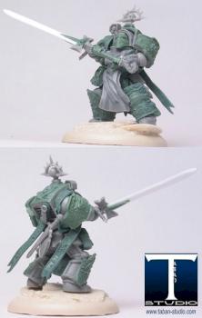 Converted Emperor's Champion in terminator armor !! by tabanstudio
