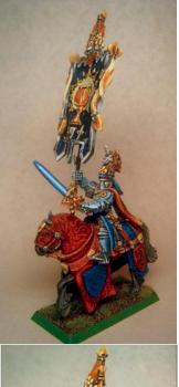 Bretonnian Paladin Battle Standard by Inquisitor