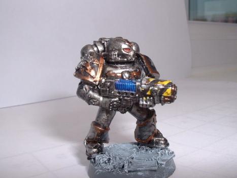 Iron Warriors, Chaos space marine. by danjones87