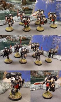 Black Templar Assault Squad by Sonny