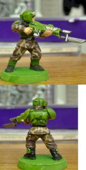 Imperial Guard Cadian Infantry by Caedar