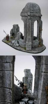 Osgiliath ruins by Dagorlad