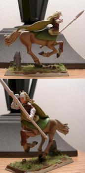 Wood Elf Centaur WIP by Amalathian D