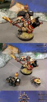 Black Templar Chaplain by Sonny