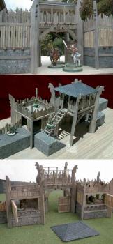 The Gatehouse of Edoras by Dagorlad
