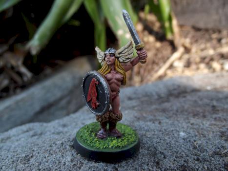 Female Barbarian Randgrior by Count Von Bruno