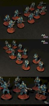 DEATH KORPS OF KRIEG INFANTRY SQUAD ADVANCING by ThatAmigo
