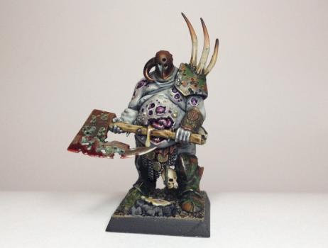 Chaos Nurgle Lord by Rumblotron
