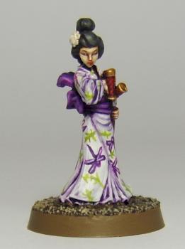 Kaori, Onna-bugeisha female warrior by Katsuhiko JiNNai