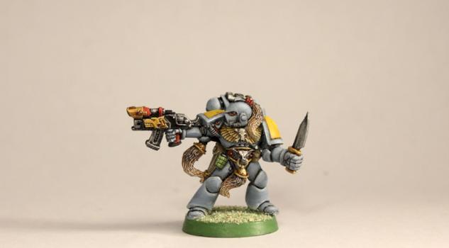 Space Wolves Wolf Guard with Bolter by austinio
