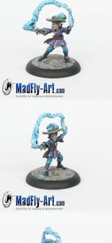 Corim the Kestrel, Gnome Sorcerer by MadFlyArtStudio