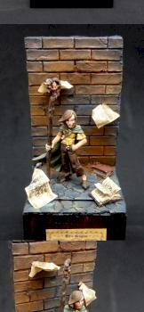 The Wizard And The Mouse by Smallscaleminiatures