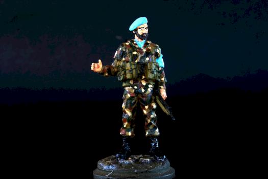 United Nations Peacekeeper by Ohel