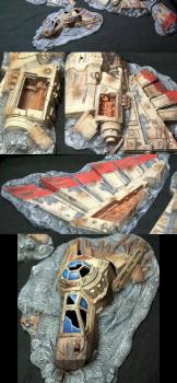 Crashed Imperial Aquila Lander by Politruk