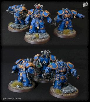 Ultramarine Centurions by GoblinArt