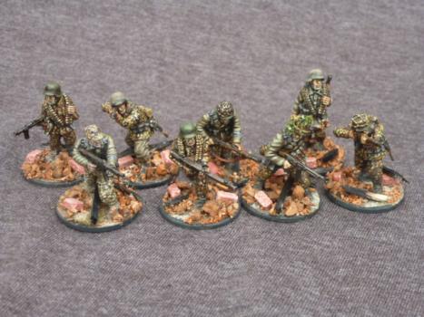 Waffen SS Grenadiers by Volley Fire