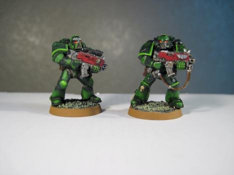 Space marines by Sanper