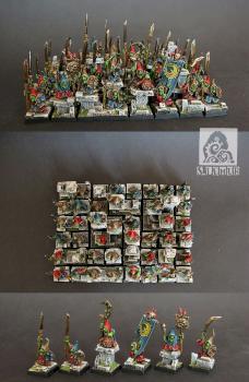 Big NIGHT GOBLINS regiment by siny lemur
