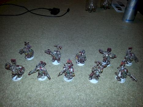 Ork Nobz Bosse by okra