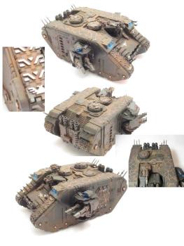 LAND RAIDER CHAOS SPACE MARINES by JAVITO