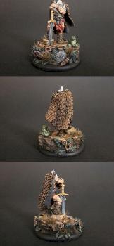Barbarian Dude with cloak by Cornelius