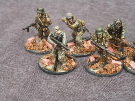 Waffen SS Grenadiers by Volley Fire