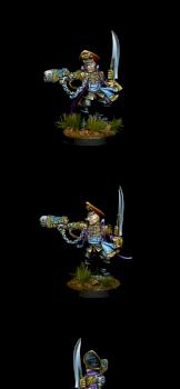 Warhammer 40k - Officio prefectus commissar by patttttry85