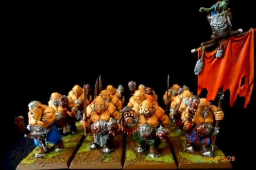 Warhammer Ogre Kingdoms - Ogres by darkpegasusmini
