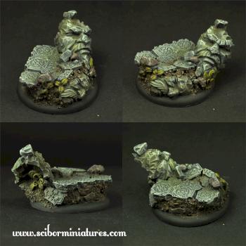 Dwarven 50 mm base by Scibor