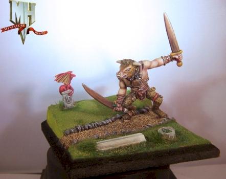 Duel Wield Minotaur by Bossco101