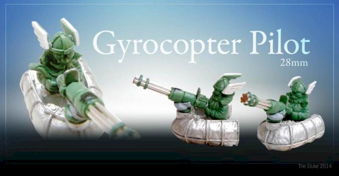 Gyrocopter Pilot - Green by McDeath