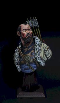 Mongol warrior by Marina Shtey