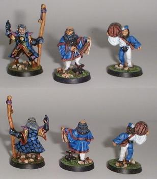 Blood Bowl Human Coaching Team by miniaturz