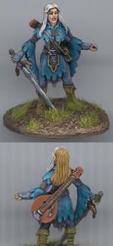 Liriel, Elven bard by Reaver