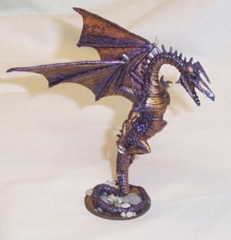 amythest dragon by T. Mack