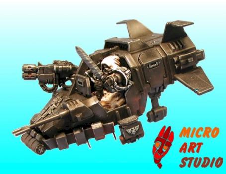 Ravenwing land speeder by Kamohiro