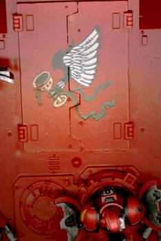 Blood Angels Rhino Artwork by FlorianKnoll