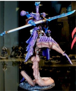 40K Emperors children lord on steed of slaanesh by DavidB