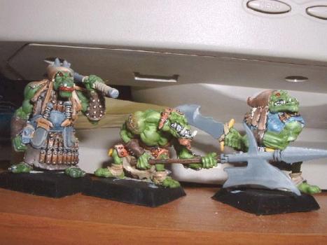 Vorak , chef Orque et ses Guerriers by quintus