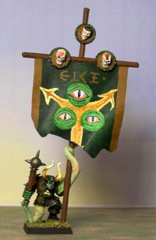 Nurgle Standard Bearer by sashowal