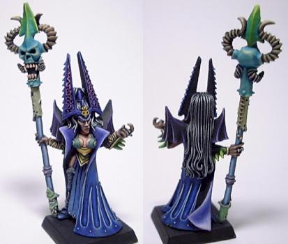 Dark Elf Sorceress by Alien