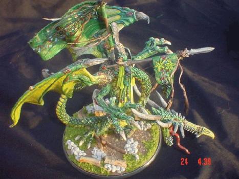 wood elf forrest dragon by T. Mack