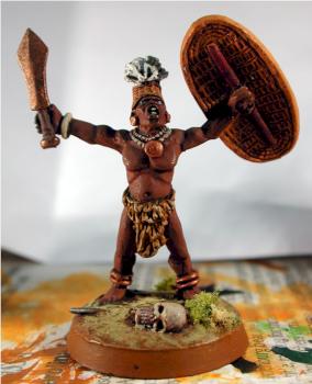 African Chief from Wargames Foundry by CasualX