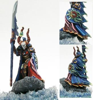 Chaos Champion of Tzeentch by QiaoZhong