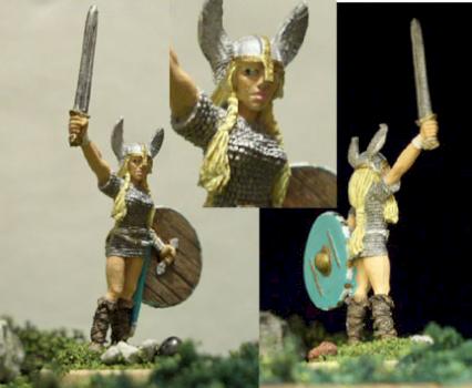 Shield Maiden by AzureWolf
