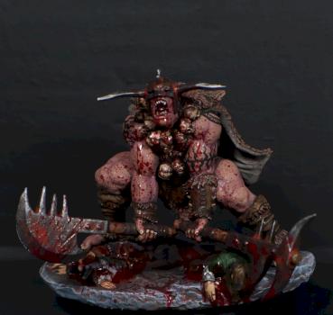 3d printed ogre BERZERKER by mikecarrero