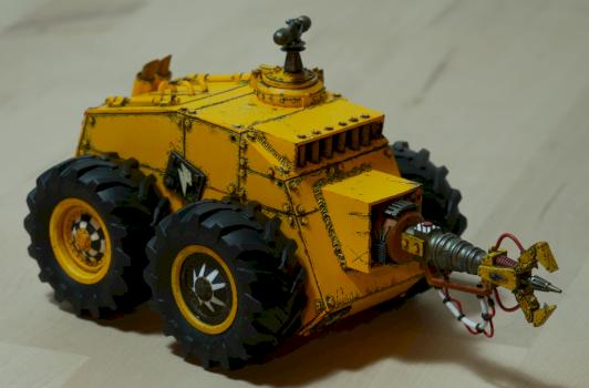 Ork Mekboy Gobsmasha Assault Tank by Spare Bitz