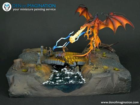 Brige of Sorrows!!! D&D Fantasy Diorama!!! by DEN of IMAGINATION